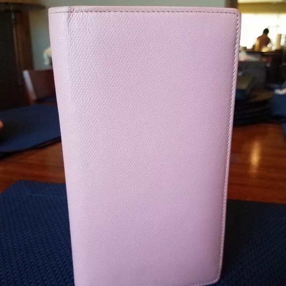 Chanel Wallet Purse Long Wallet Coco Button Pink - Picture 11 of 14